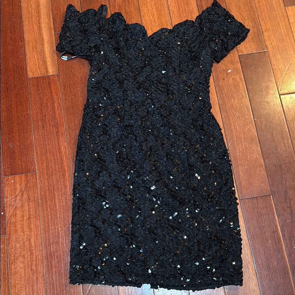 Elegant Black Lace Dress brand zum zum